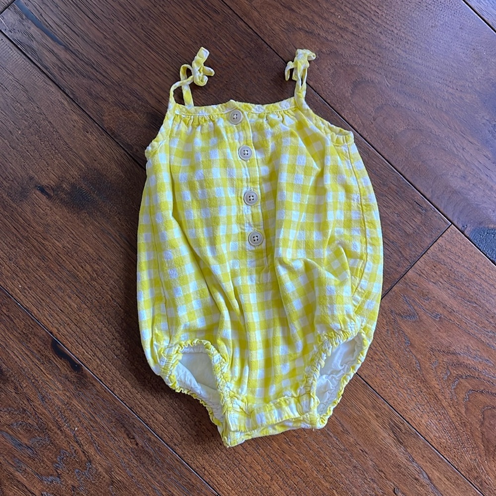 Baby Gap Girls Bodysuitt Tank top plaid